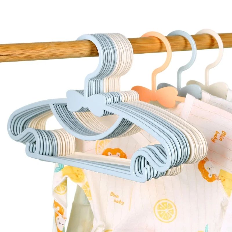 Baby Nursery Uniform - 5Pcs Baby Hangers Plastic Kids Clothes