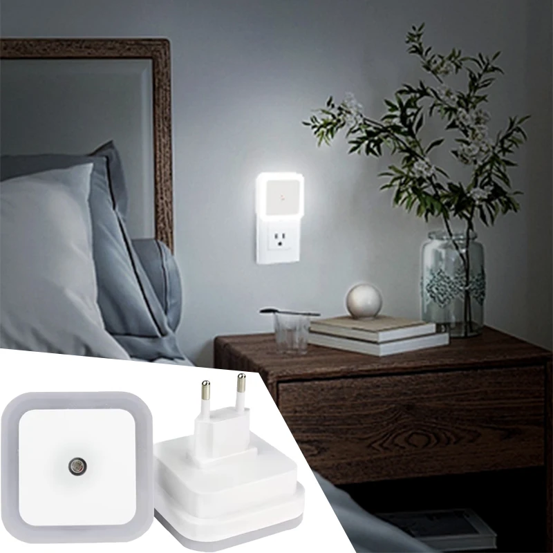 Baby Nursery Light - 1-8pcs LED Night Lights Plug into