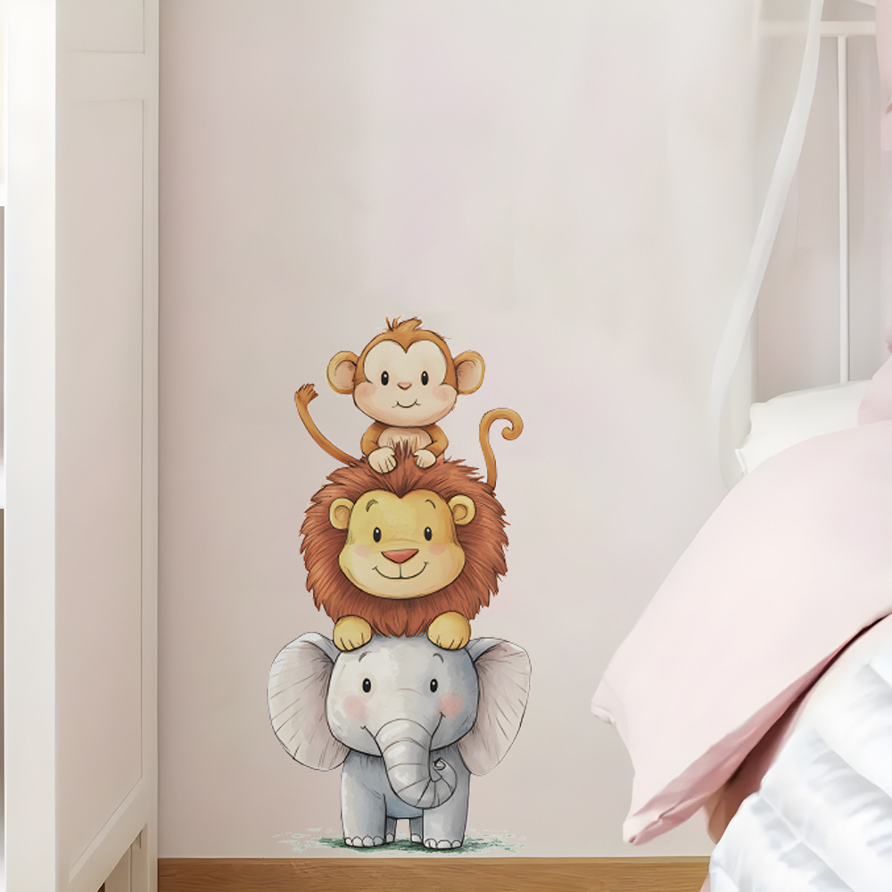 Cute Forest Animals Wall Stick - Baby Nursery Wall Stickers recensione e prezzo