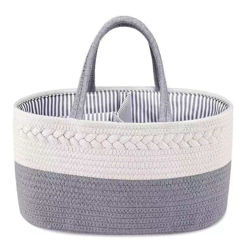 Portable Baby Diaper Storage B - Baby Nursery Basket recensione e prezzo