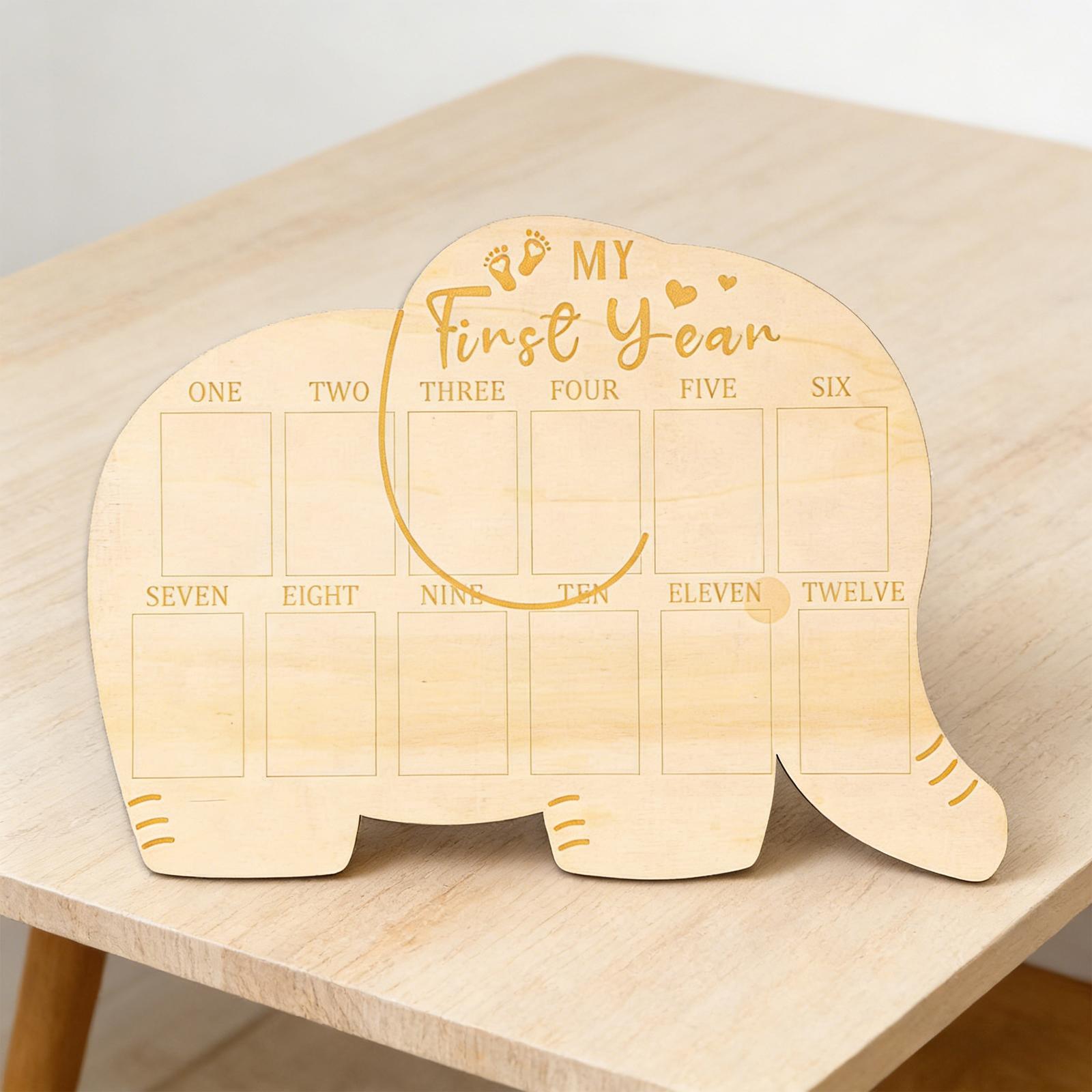Baby Milestone Photo Board 1st - Baby Nursery Gender Neutral recensione e prezzo