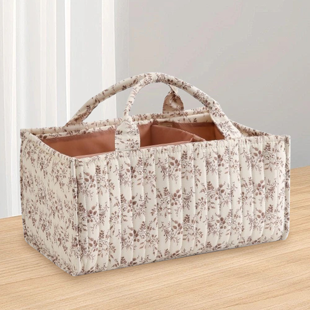 Floral Nursery Storage Basket  - Baby Nursery Basket recensione e prezzo