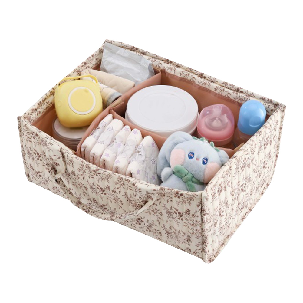 Floral Nursery Storage Basket  - Baby Nursery Basket recensione e prezzo