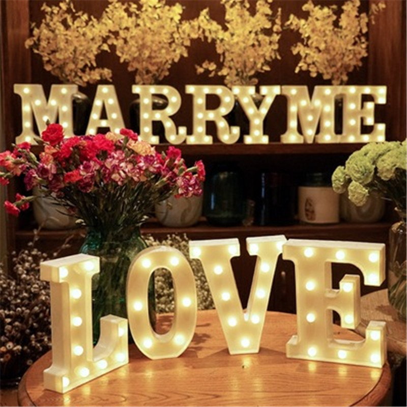 Decorative Letters Alphabet Le - Baby Nursery Light recensione e prezzo