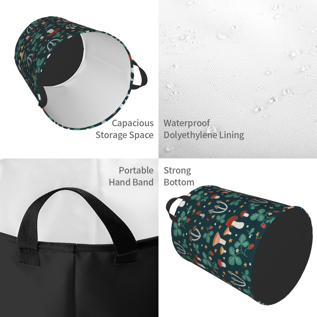 Magic Forest Laundry Basket Co - Baby Nursery Basket recensione e prezzo