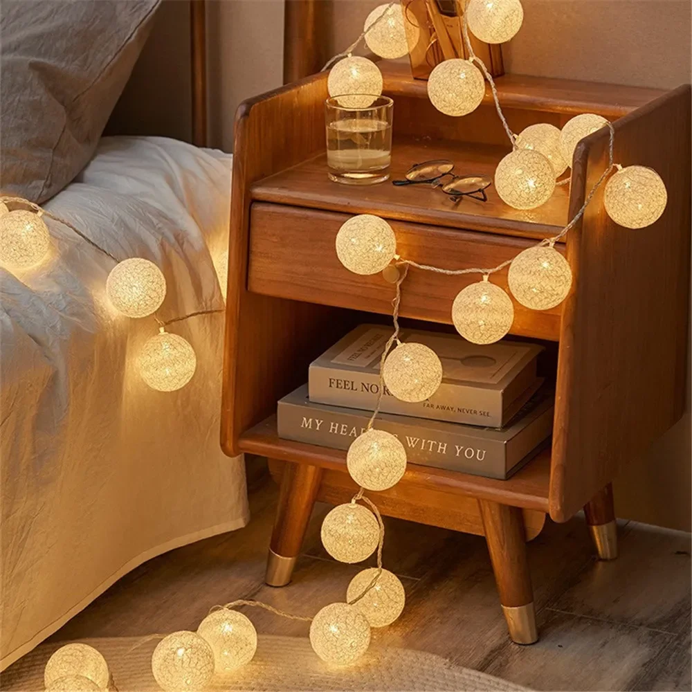 Halloween Cotton Garland Balls - Baby Nursery Light recensione e prezzo