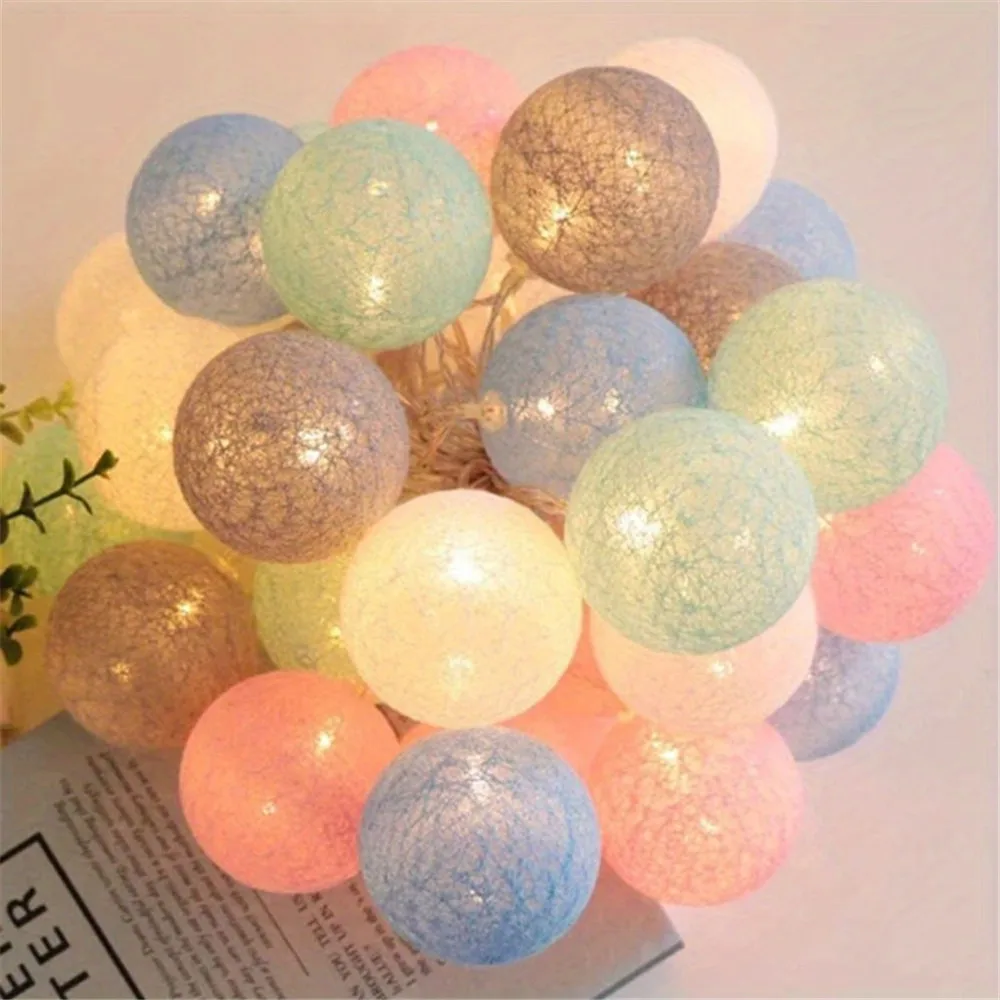 Halloween Cotton Garland Balls - Baby Nursery Light recensione e prezzo