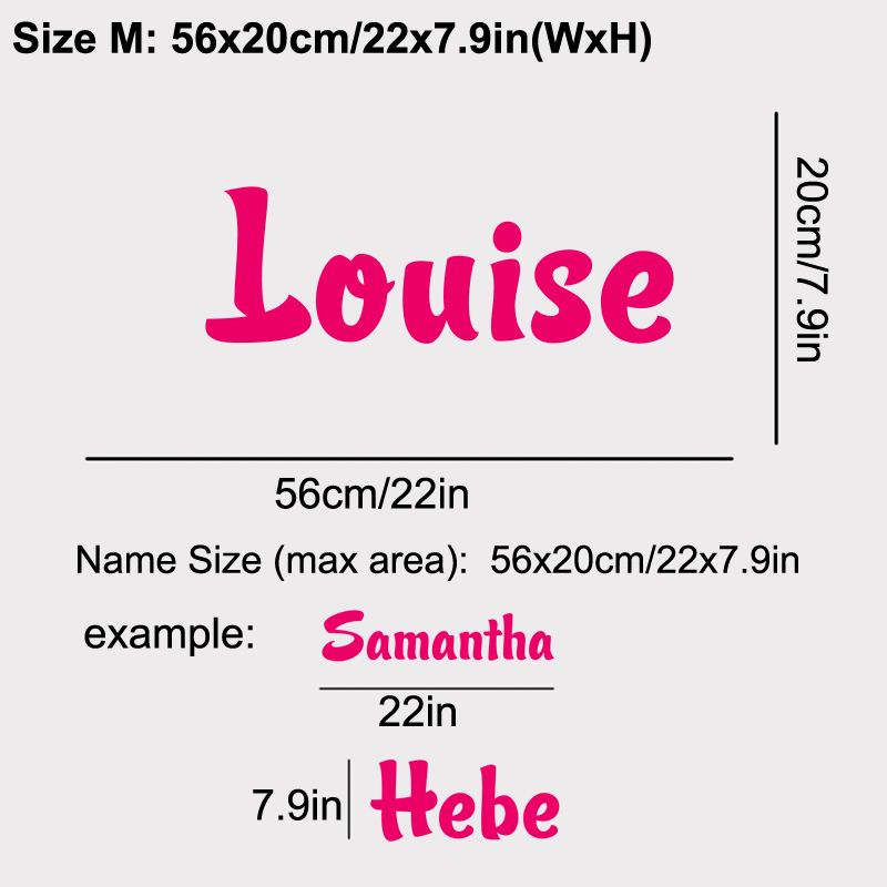 Personalized name vinyl decal  - Baby Nursery Wall Stickers recensione e prezzo