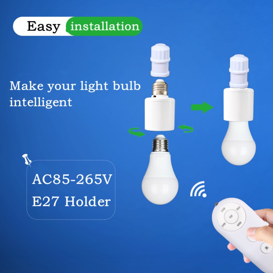 E27 60W Wireless Remote Contro - Baby Nursery Light recensione e prezzo