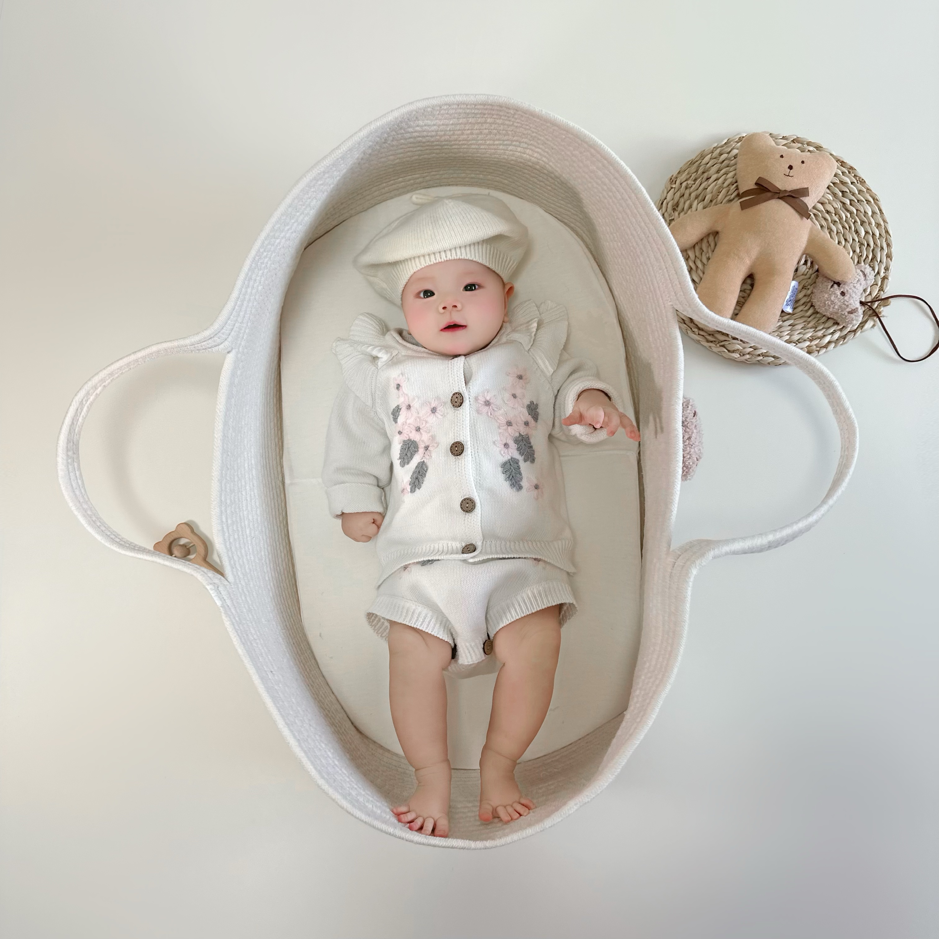 1PCS Baby Sleeping Cradle, Cot - Baby Nursery Basket recensione e prezzo