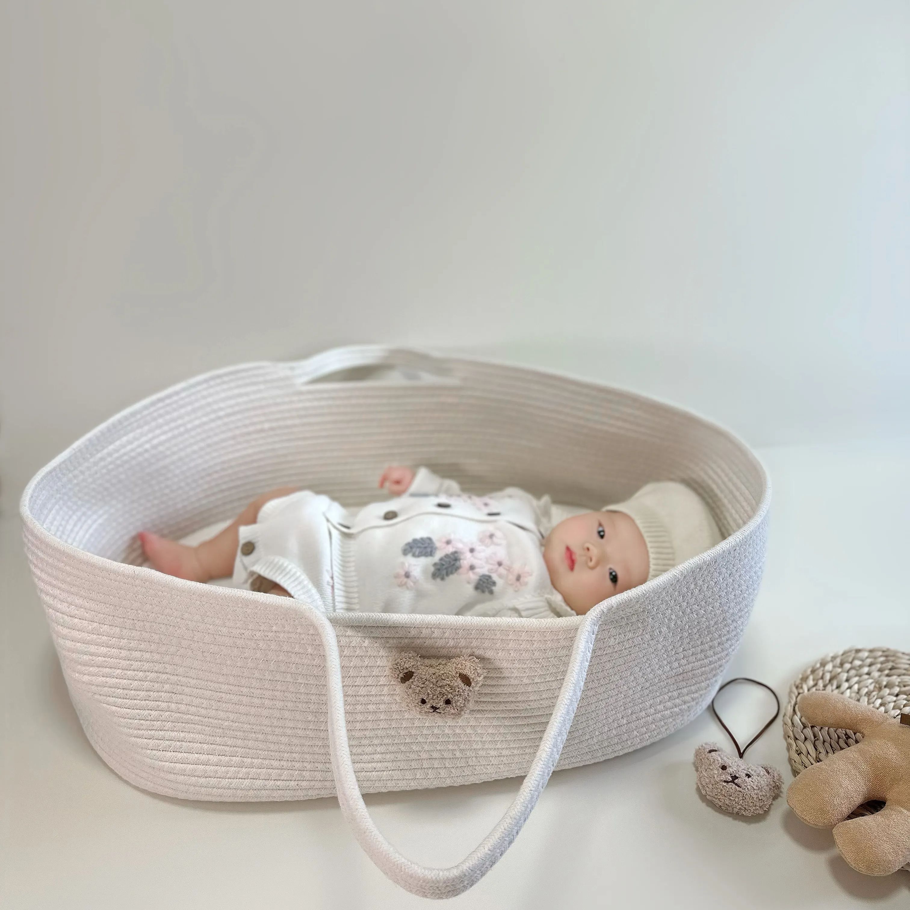 1PCS Baby Sleeping Cradle, Cot - Baby Nursery Basket recensione e prezzo
