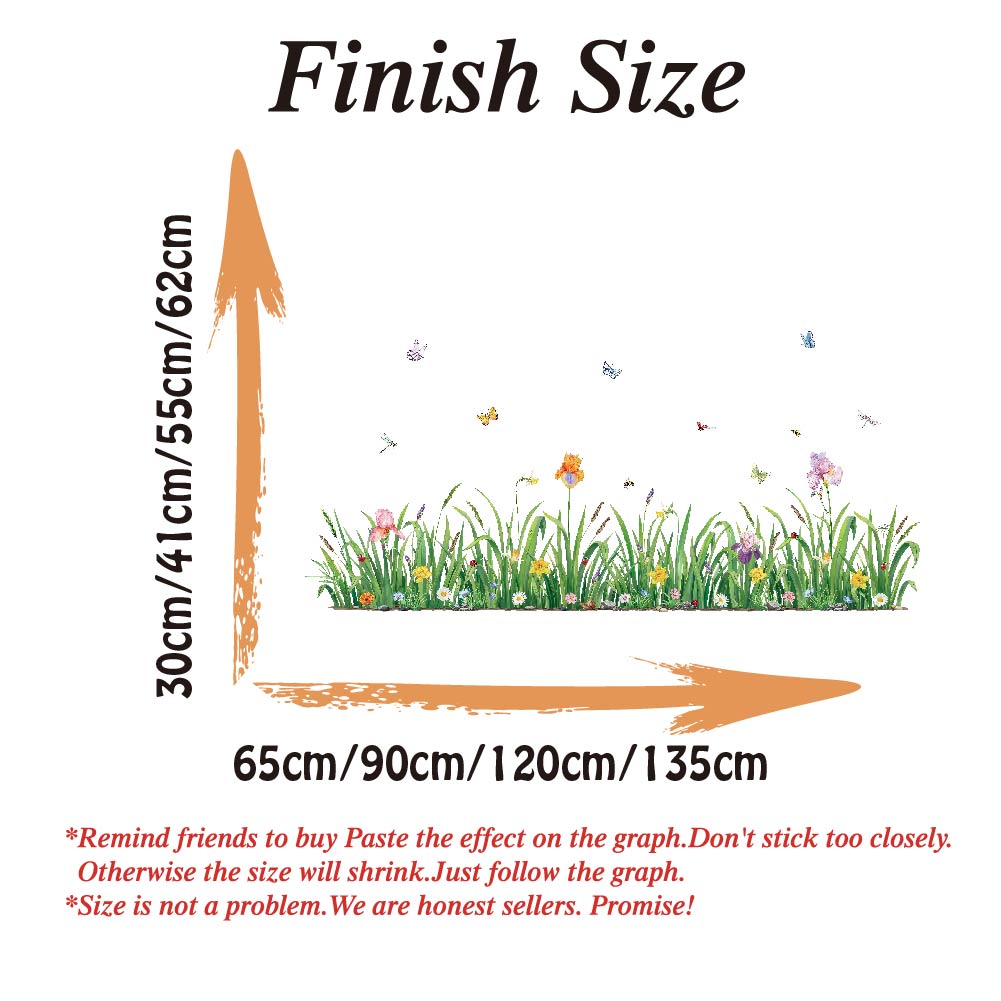Green Grass Flowers Borader Wa - Baby Nursery Green recensione e prezzo