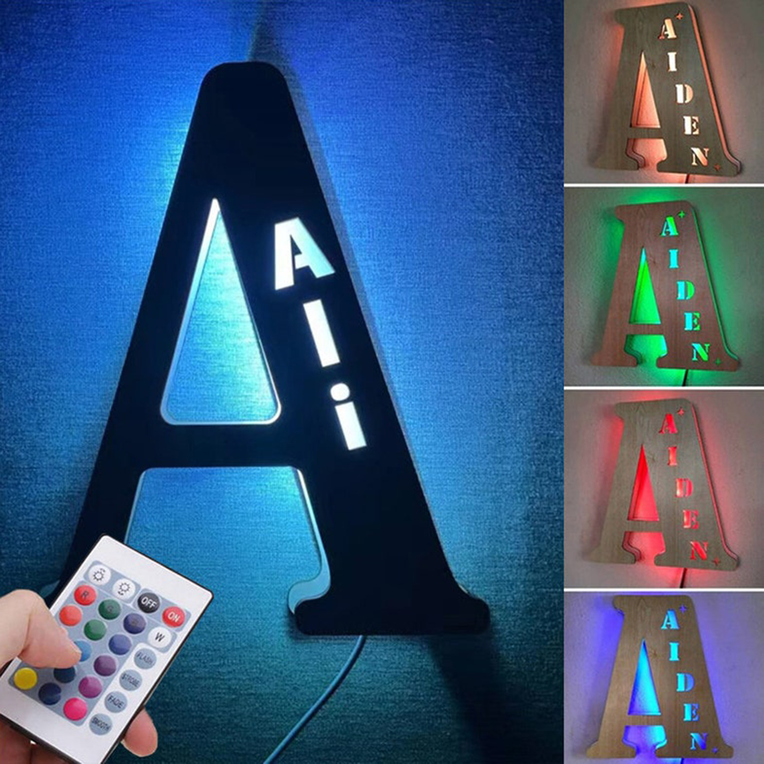 Personalized Wall Decor 26 Let - Baby Nursery Light recensione e prezzo