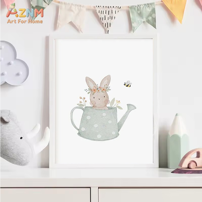 AZNM Watercolor Neutral Baby A - Baby Nursery Gender Neutral recensione e prezzo