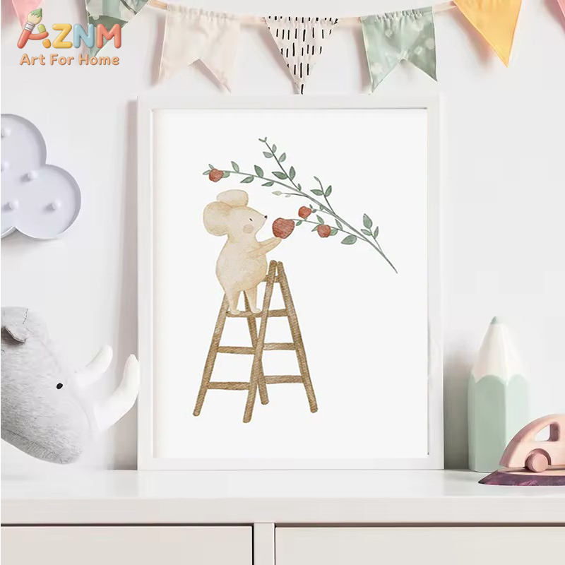 AZNM Watercolor Neutral Baby A - Baby Nursery Gender Neutral recensione e prezzo