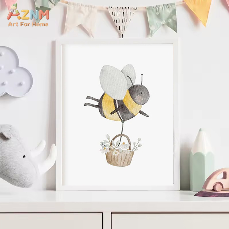 AZNM Watercolor Neutral Baby A - Baby Nursery Gender Neutral recensione e prezzo