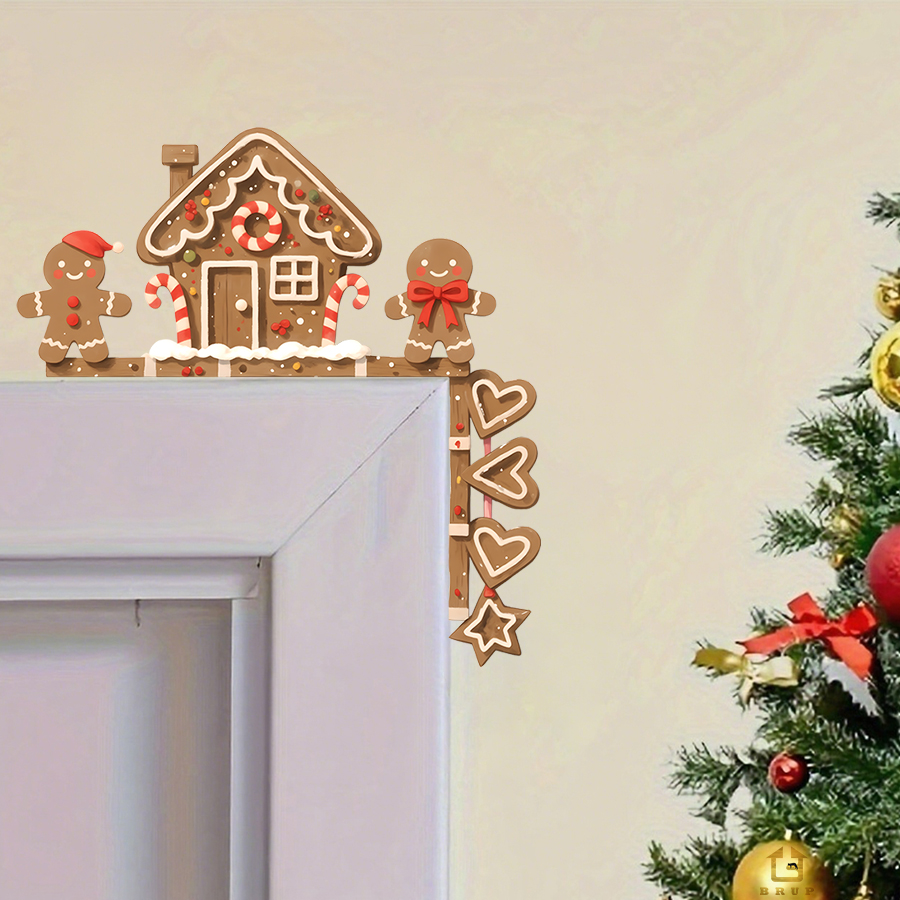 Gingerbread House & Man Christ - Baby Nursery Wall Stickers recensione e prezzo