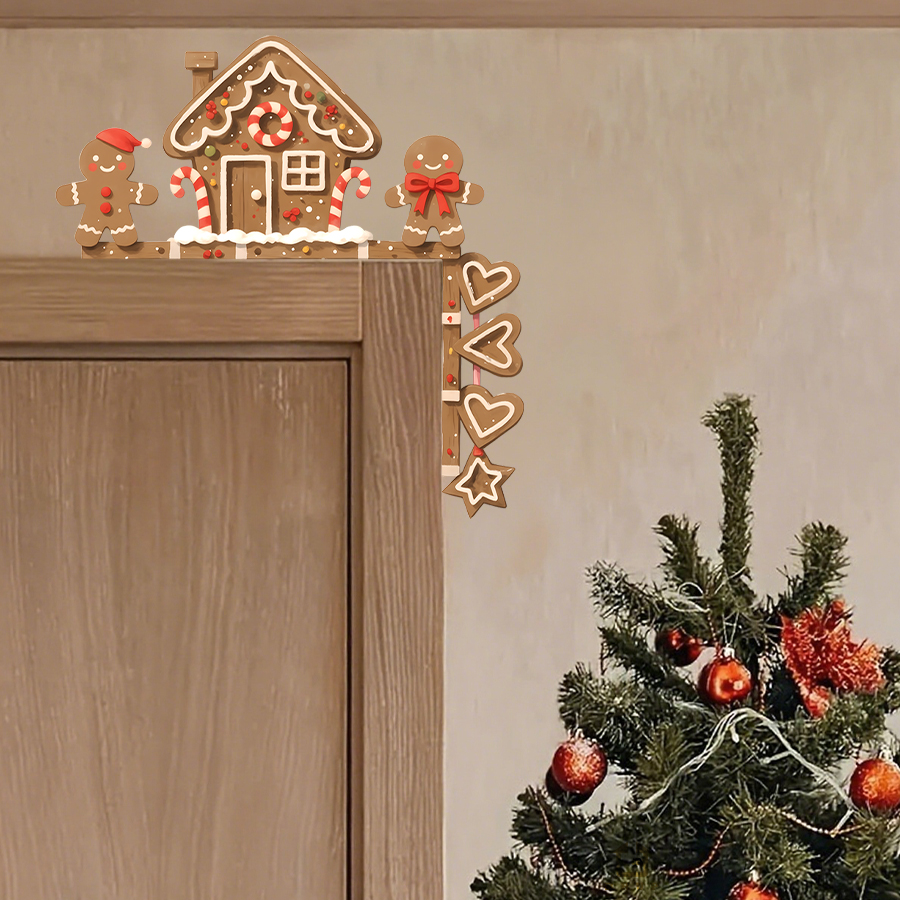 Gingerbread House & Man Christ - Baby Nursery Wall Stickers recensione e prezzo