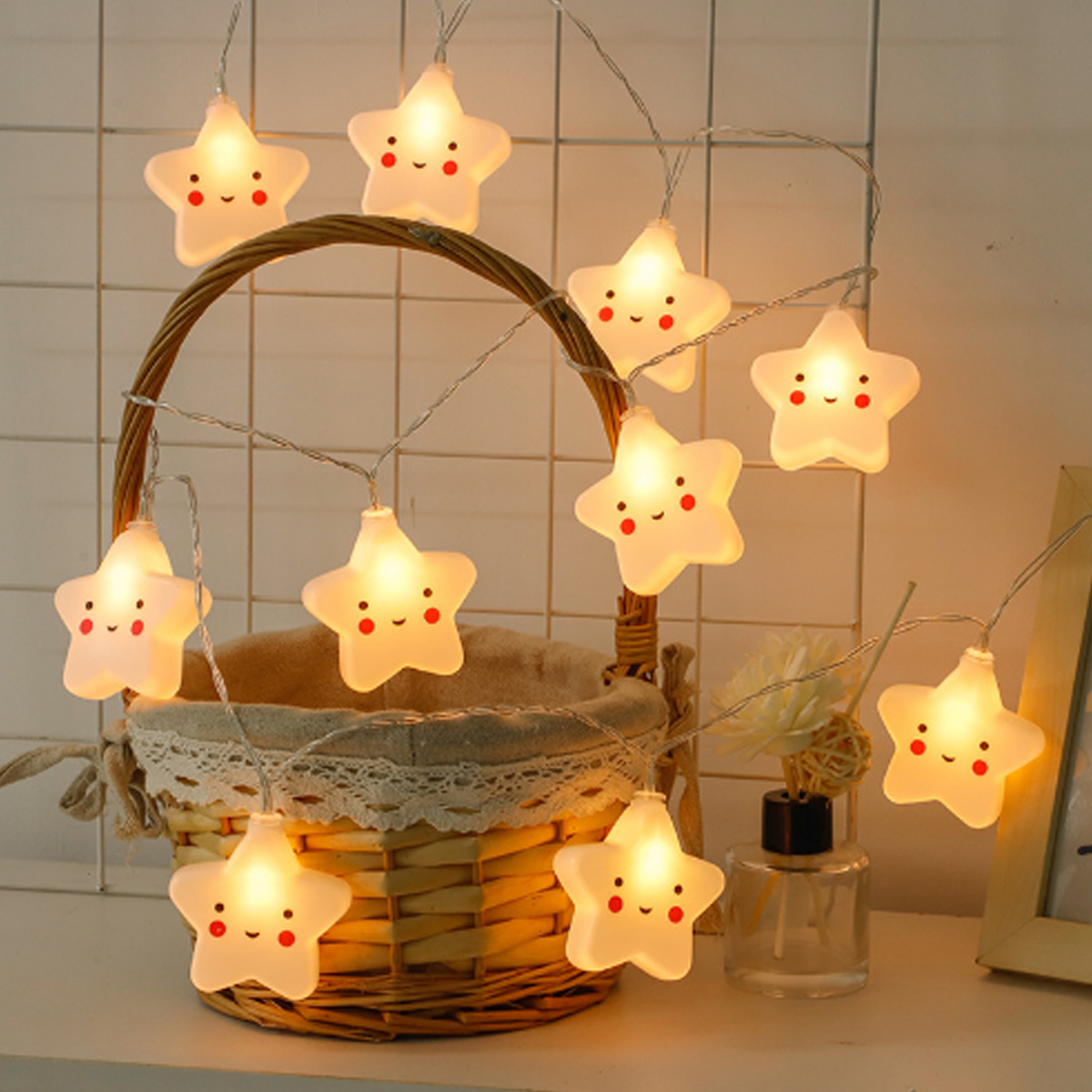 1.5m 10Led Colorful Cloud Star - Baby Nursery Light recensione e prezzo