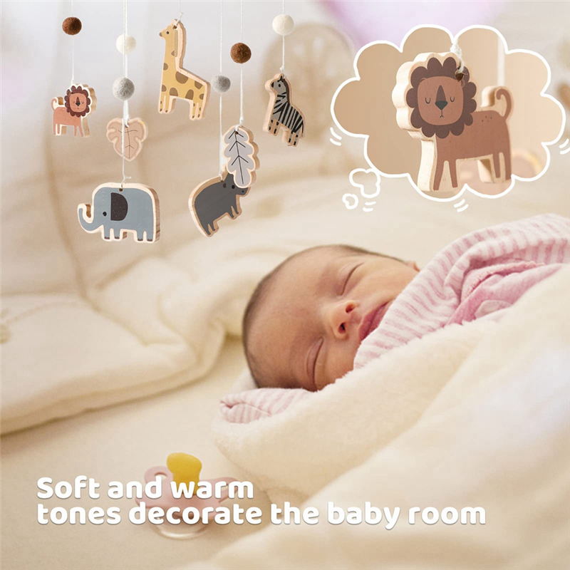 AINY-Baby Mobile For Crib - Ju - Baby Nursery Gender Neutral recensione e prezzo
