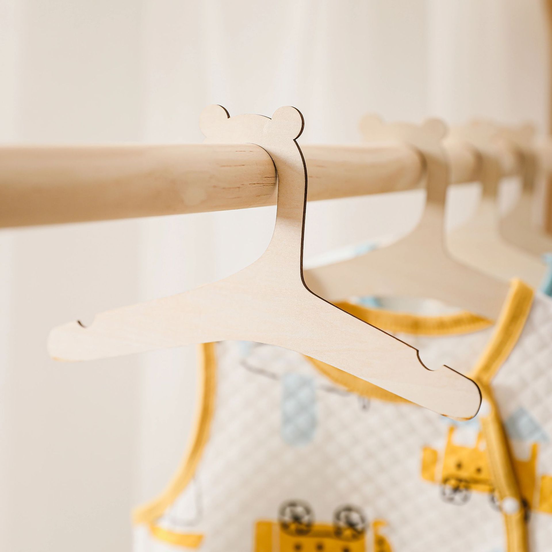 5/10pcs Wooden Baby Hangers Ki - Baby Nursery Uniform recensione e prezzo