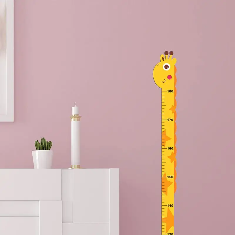 Cartoon Animals Baby Height Me - Baby Nursery Wall Stickers recensione e prezzo