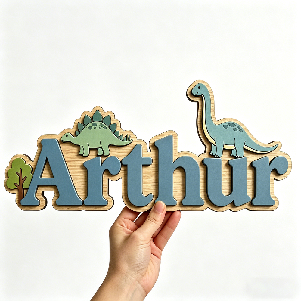 Whimsical Stegosaurus & Brachi - Baby Nursery Green recensione e prezzo