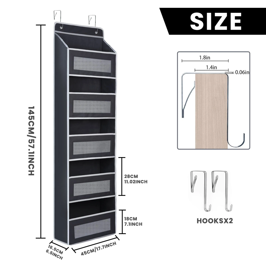 Over The Door Storage Organise - Baby Nursery Uniform recensione e prezzo