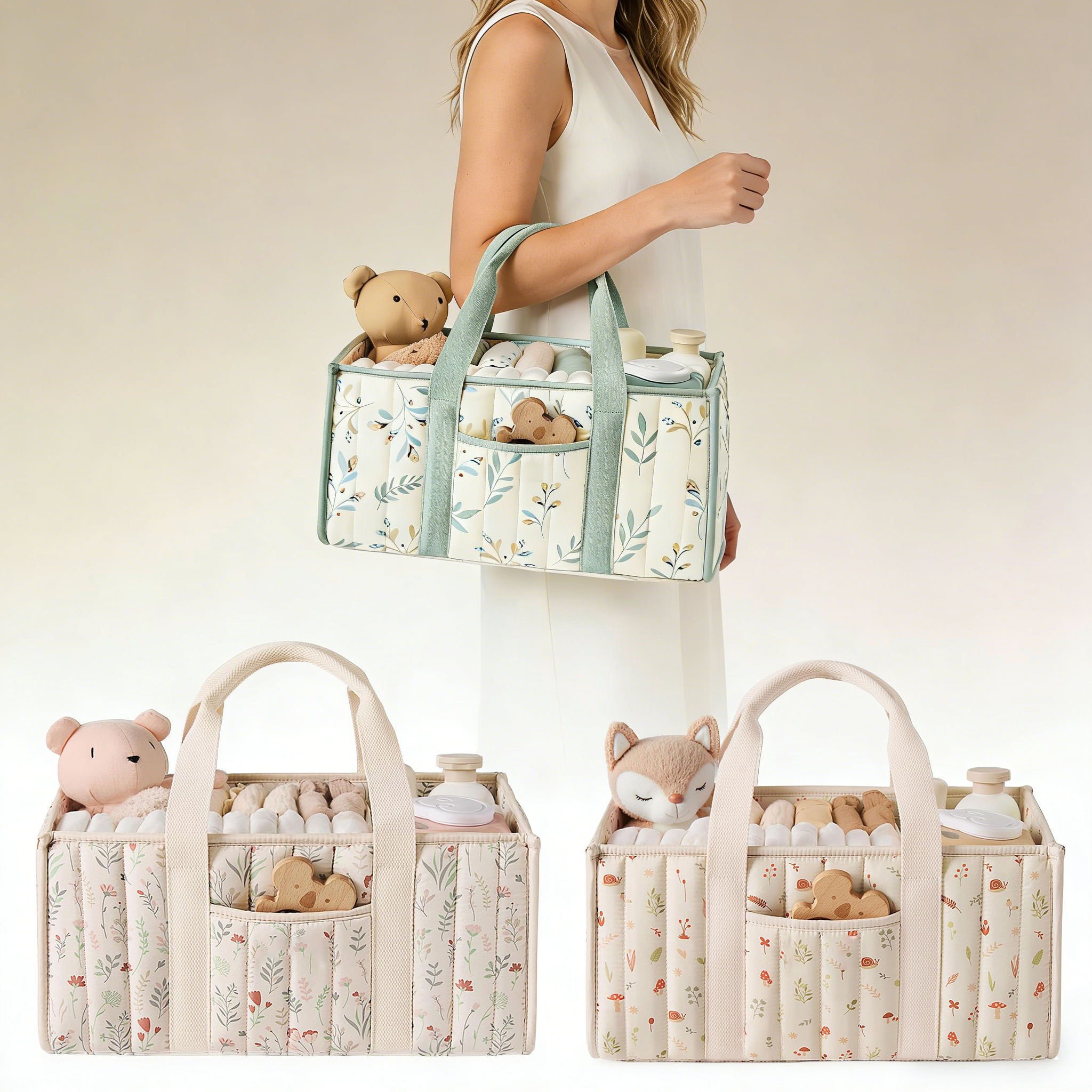 Diaper Caddy Organizer, Stylis - Baby Nursery Basket recensione e prezzo