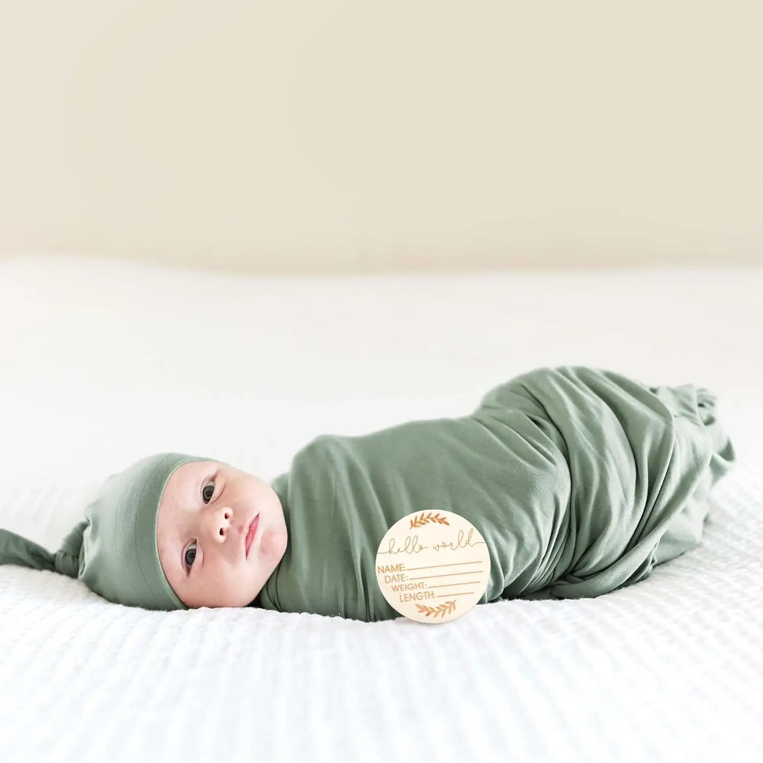 Soft Baby Swaddle Blanket Set  - Baby Nursery Green recensione e prezzo