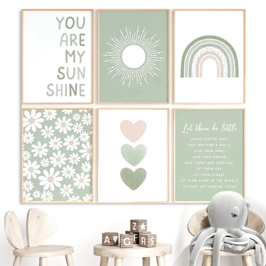 Crocodile Smiles at the Sun –  - Baby Nursery Green recensione e prezzo
