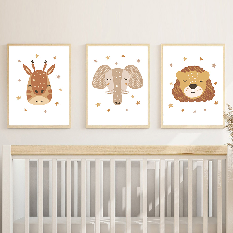 Boho Nursery Wall Art Neutral  - Baby Nursery Gender Neutral recensione e prezzo