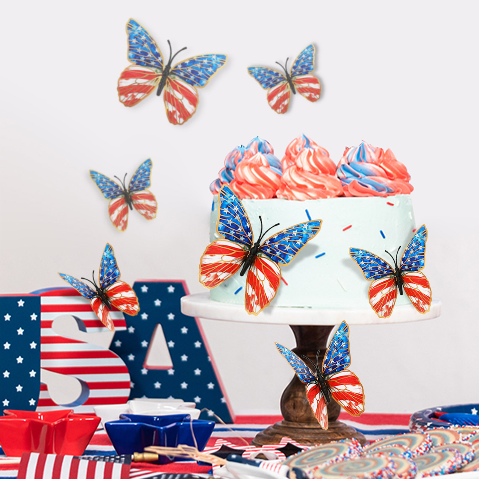3d Butterfly Wall Stickers Ame - Baby Nursery Wall Stickers recensione e prezzo