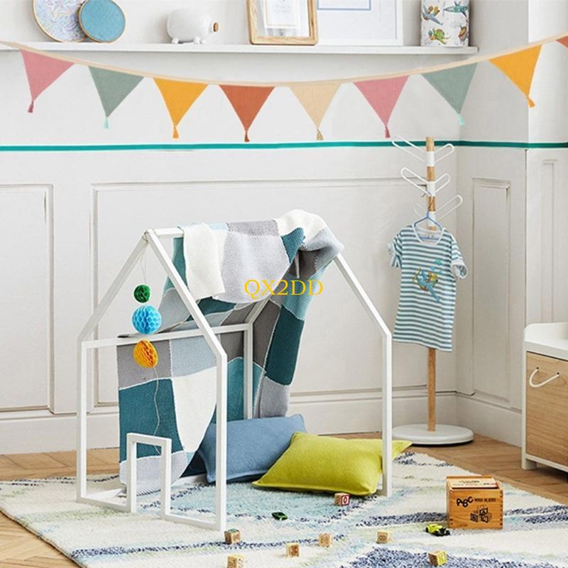 QX2D Soft Fabric Bunting Banne - Baby Nursery Gender Neutral recensione e prezzo