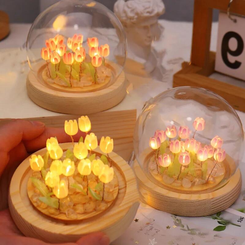 Artificial Tulip Flower Night  - Baby Nursery Light recensione e prezzo