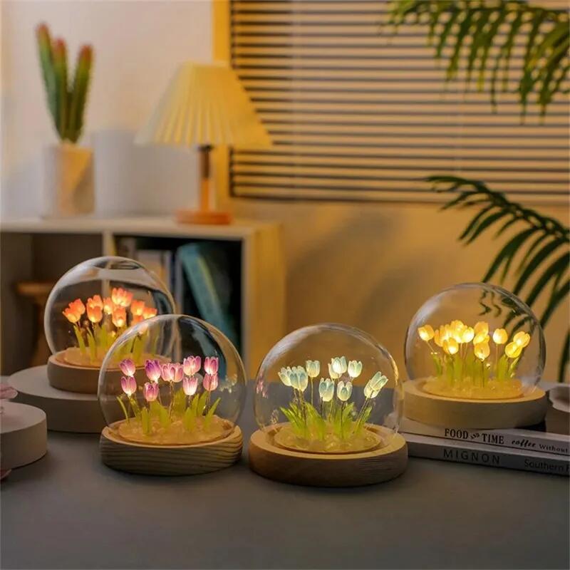 Artificial Tulip Flower Night  - Baby Nursery Light recensione e prezzo