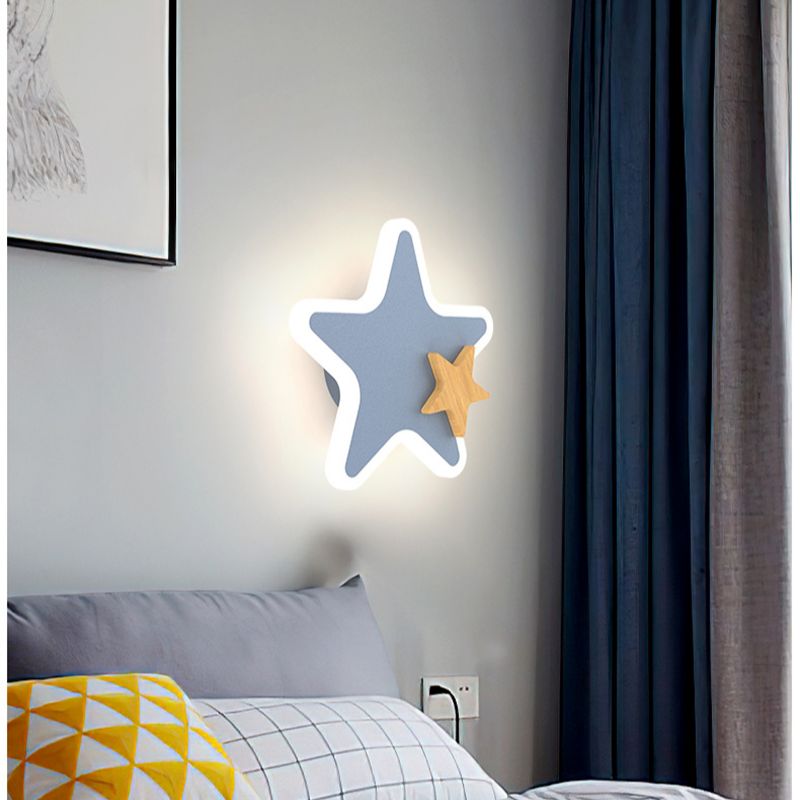 Cartoon LED Rocket Wall Lamp M - Baby Nursery Light recensione e prezzo