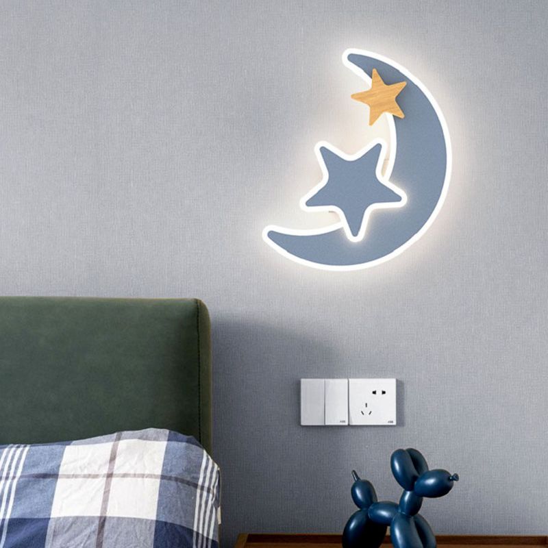Cartoon LED Rocket Wall Lamp M - Baby Nursery Light recensione e prezzo